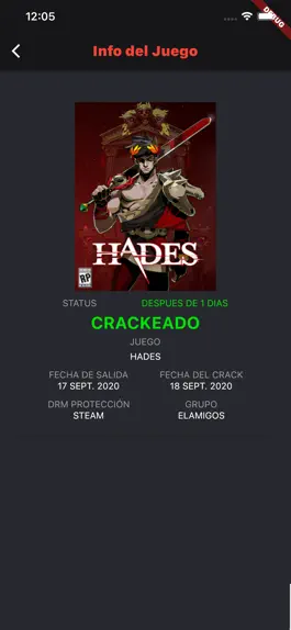 Game screenshot InfoCrackES apk