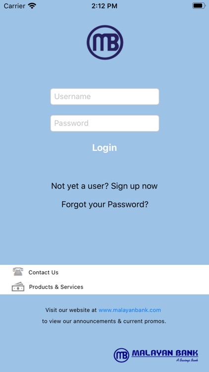 Malayan Bank Mobile Banking
