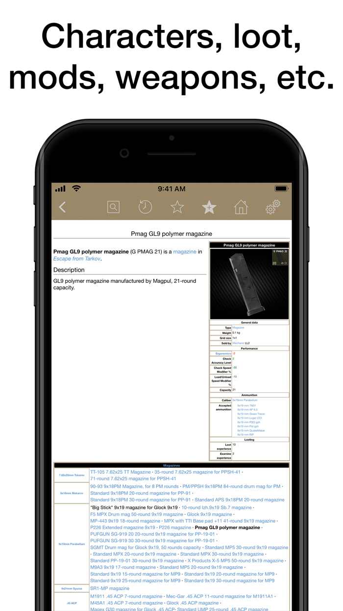 PW for Escape from Tarkov