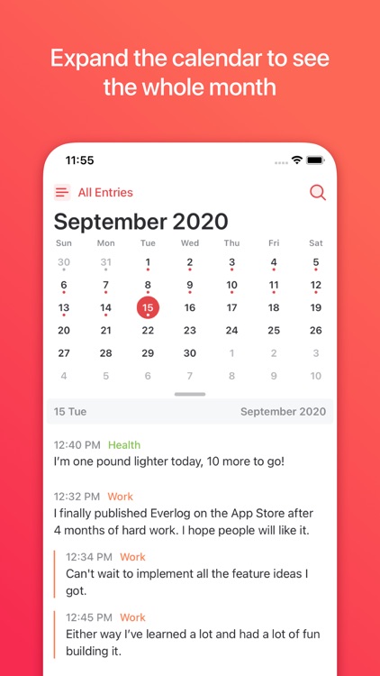 Everlog screenshot-5