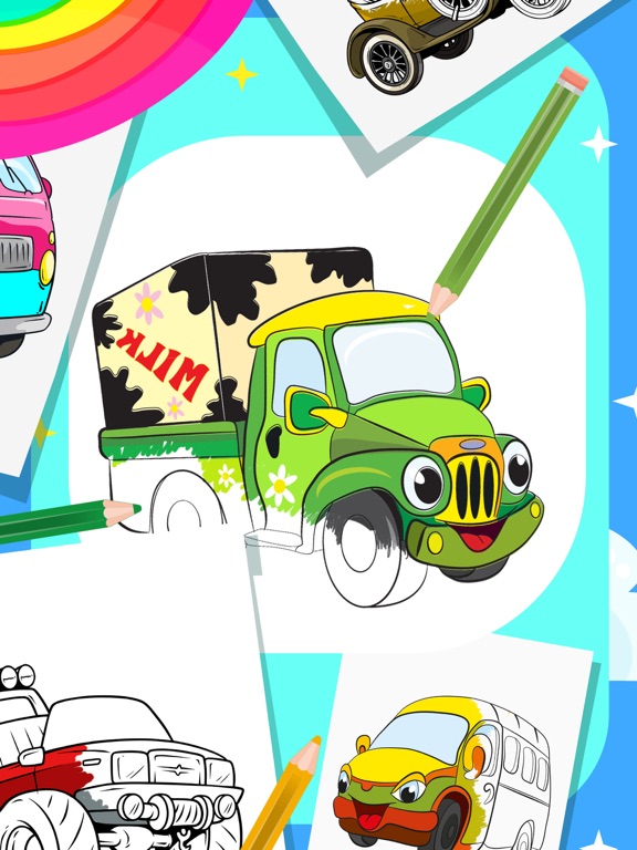 magic cars coloring pages  app price drops