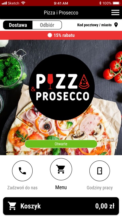 Pizza i Prosecco