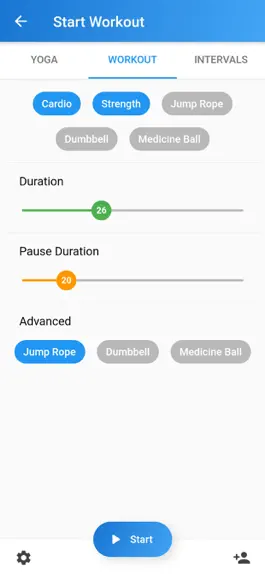 Game screenshot Fluky Workout apk