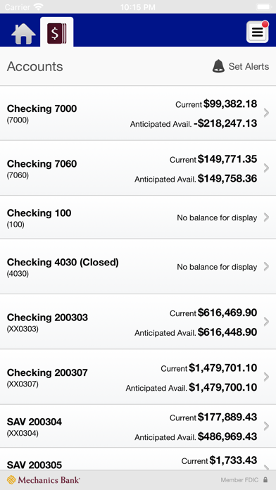 How to cancel & delete Mechanics Bank Business Mobile from iphone & ipad 4