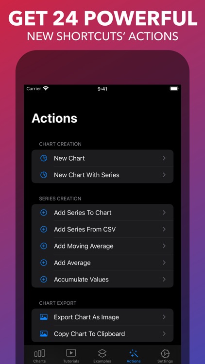 Charty for Shortcuts screenshot-4