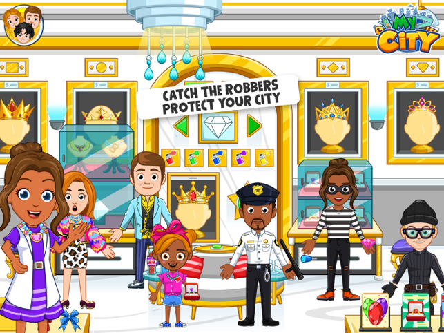 ‎My City : Cops and Robbers Screenshot