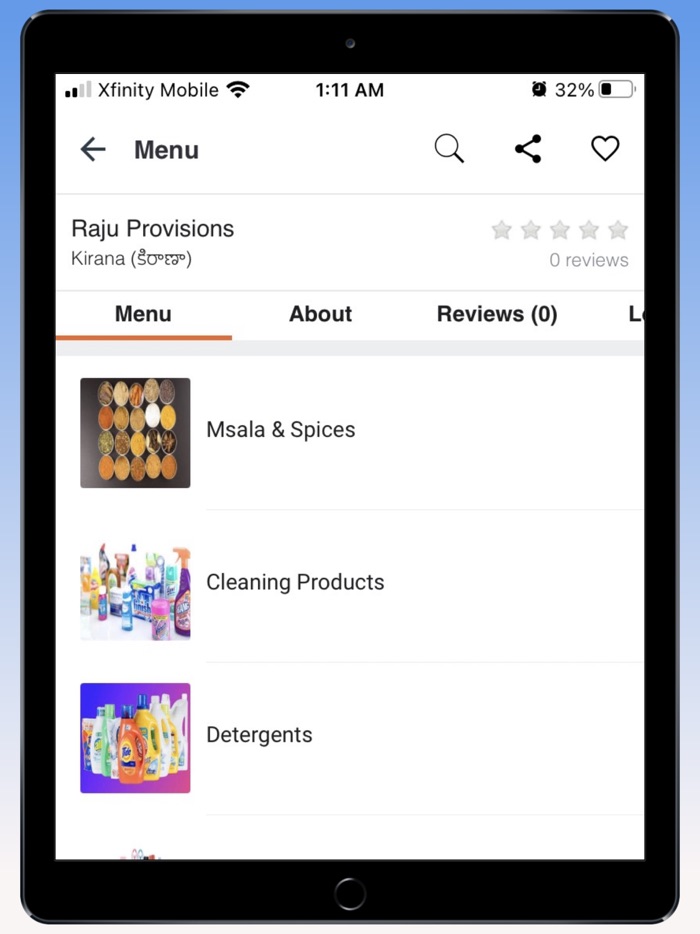 ARRTON - Food/Grocery Delivery