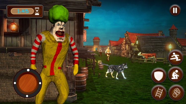 Scary Clown Thief Robbery Game