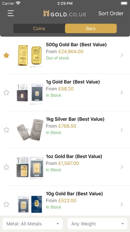 Live Gold Price Gold Co Uk By Jewellery Quarter Bullion Ltd