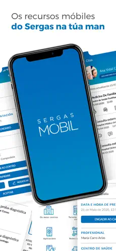 Screenshot 1 Sergas Móbil iphone