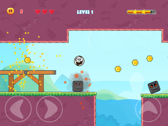 Red Hero 4 - Red Ball Game