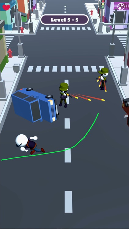 Dash Hero - Draw to attack