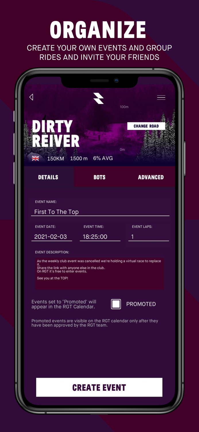 RGT Cycling Mobile App