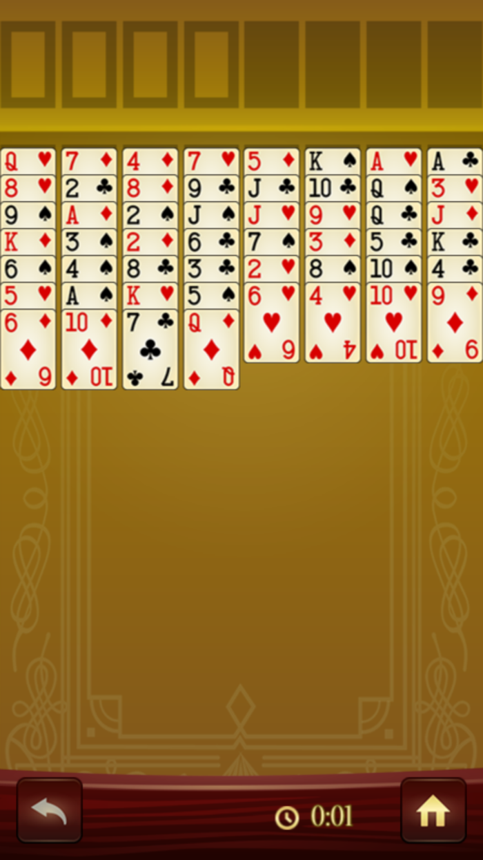FreeCell Solitaire Card