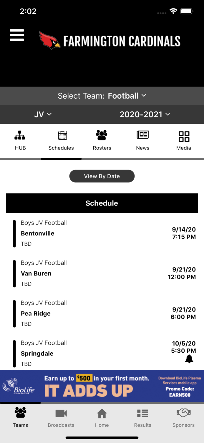 Farmington Cardinals Athletics