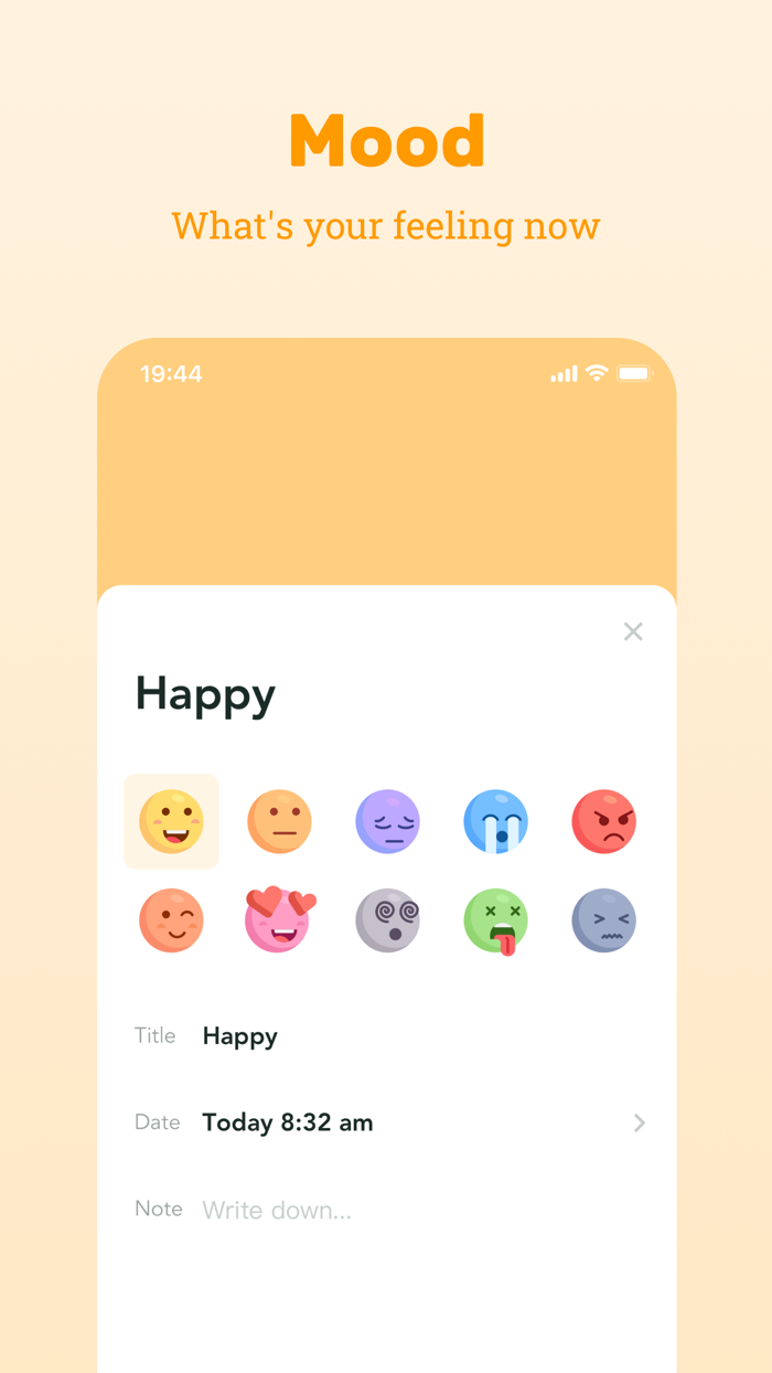 Drips Diary Journal  Mood