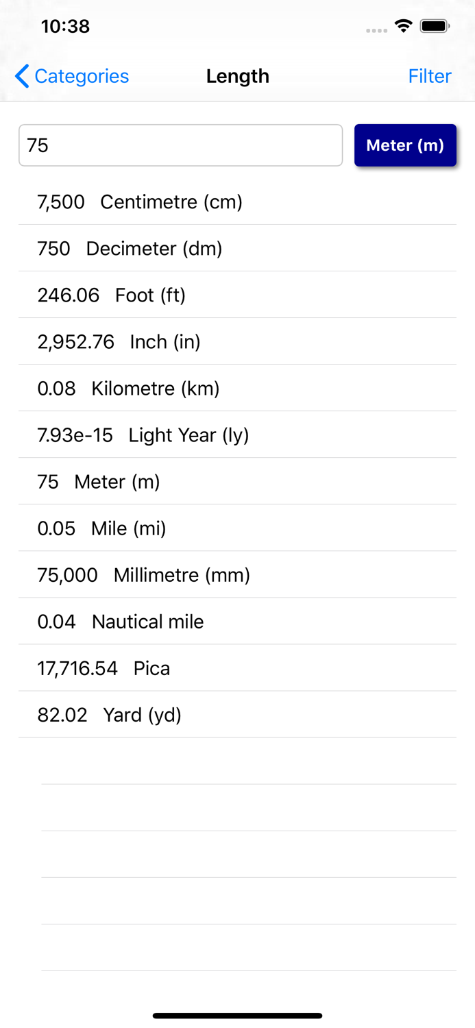 Fast Units Converter