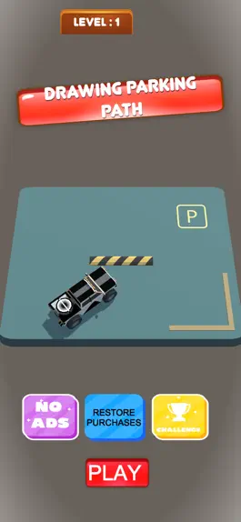 Game screenshot Drawing Parking Path mod apk