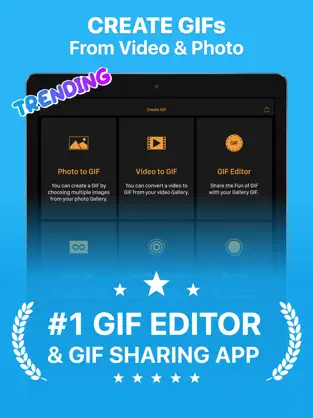 Screenshot 9 Gif Maker, Video a Gif Creator iphone