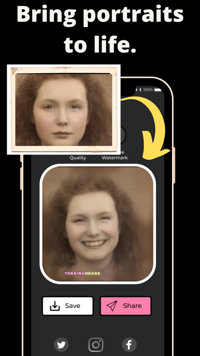 TokkingHeads: Portrait Video TokkingHeads: Portrait Video