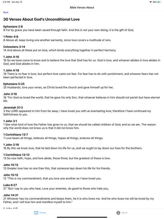 Bible Verses Aboutのおすすめ画像1