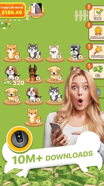 Puppy Town - Merge & Win screenshot-4