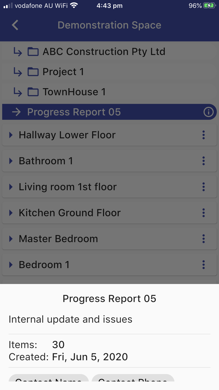 Report  Run Integrate
