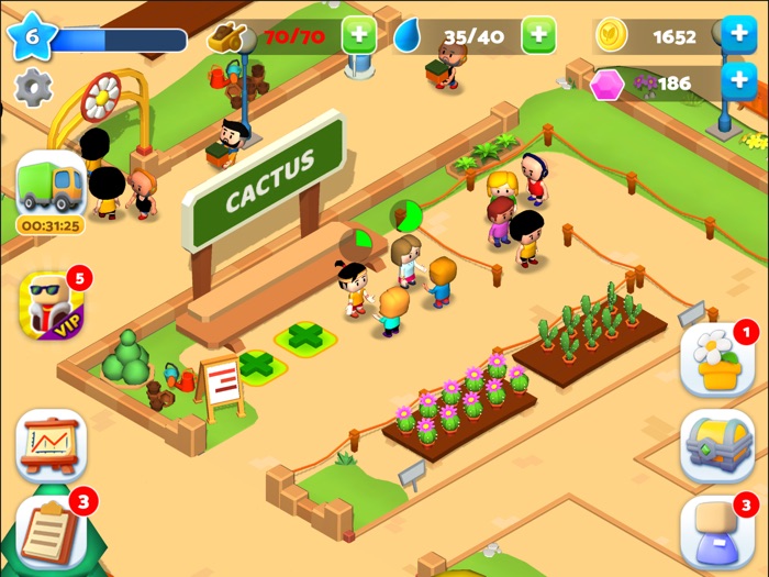 Plant Shop Tycoon - Idle Game
