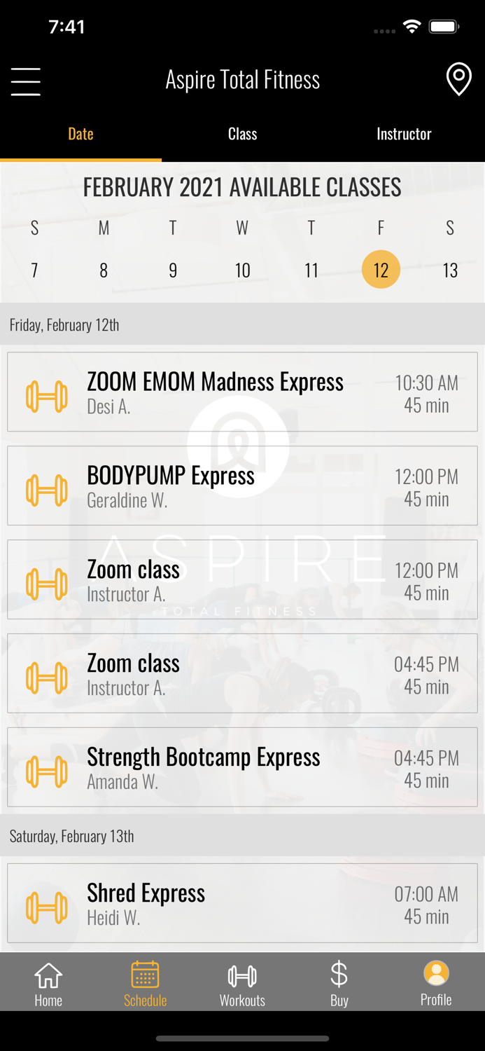 ASPIRE TOTAL FITNESS.