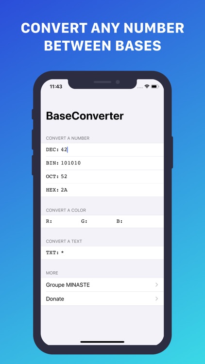 BaseConverter: All in one