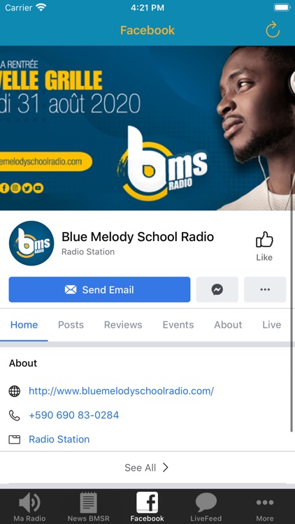 BLUE MELODY SCHOOL RADIO