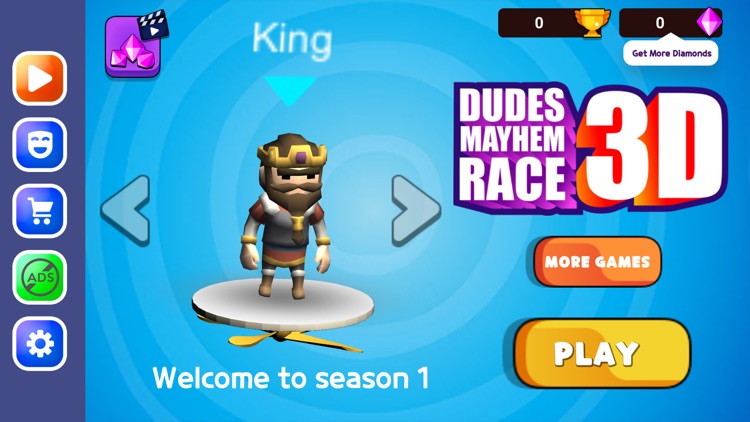 Dudes Mayhem Race 3D screenshot-5