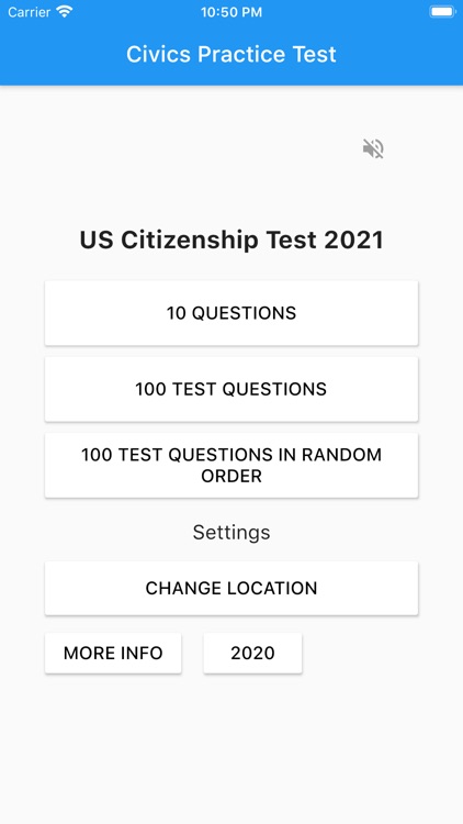 U.S. Citizenship Test 2021