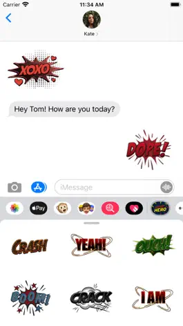 Game screenshot Comic Hero - Say it like hero apk