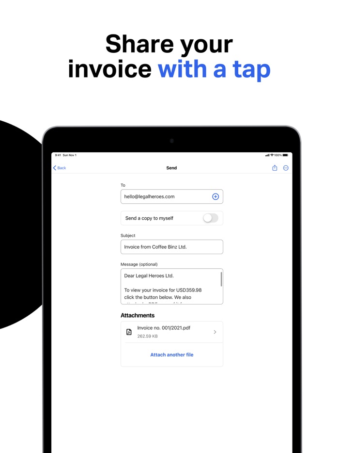 SumUp Invoices