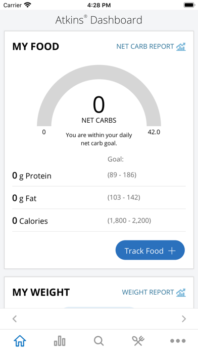 How to cancel & delete Atkins® Carb & Meal Tracker from iphone & ipad 1