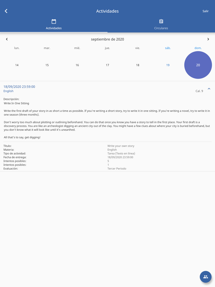 Escuela Enfermería Angeles