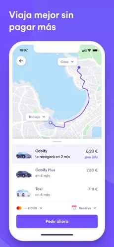 Captura de Pantalla 2 Cabify iphone