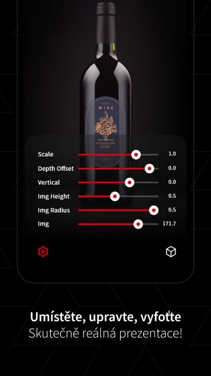 Bottle Label AR