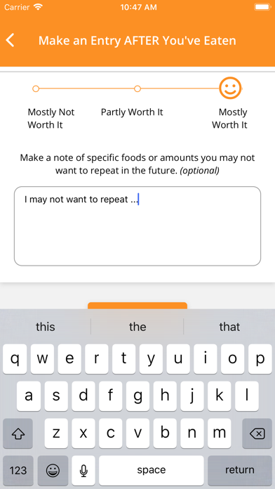 Mindful Eating Coach 2 screenshot 3