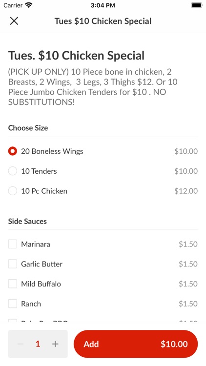 Upper Crust Takeout screenshot-3