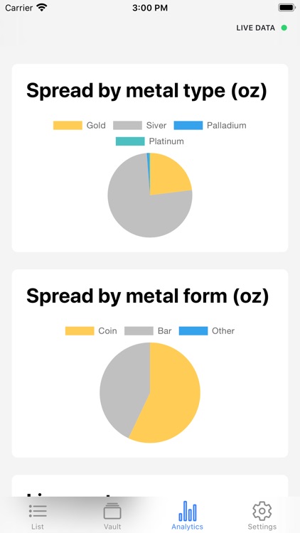 Metals.live screenshot-3