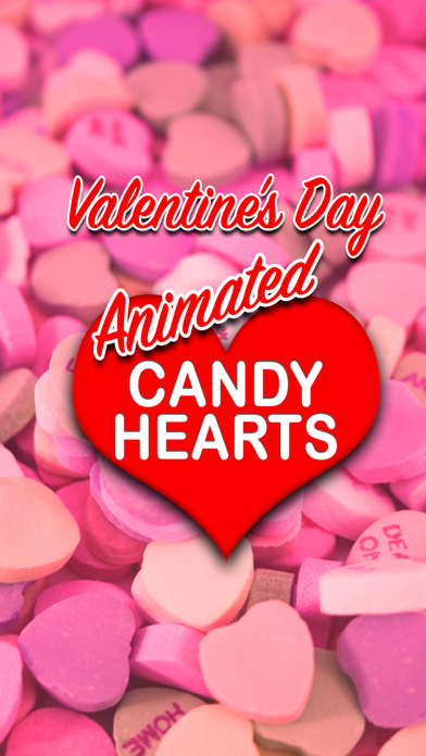 Animated Candy Hearts Stickers screenshot 3