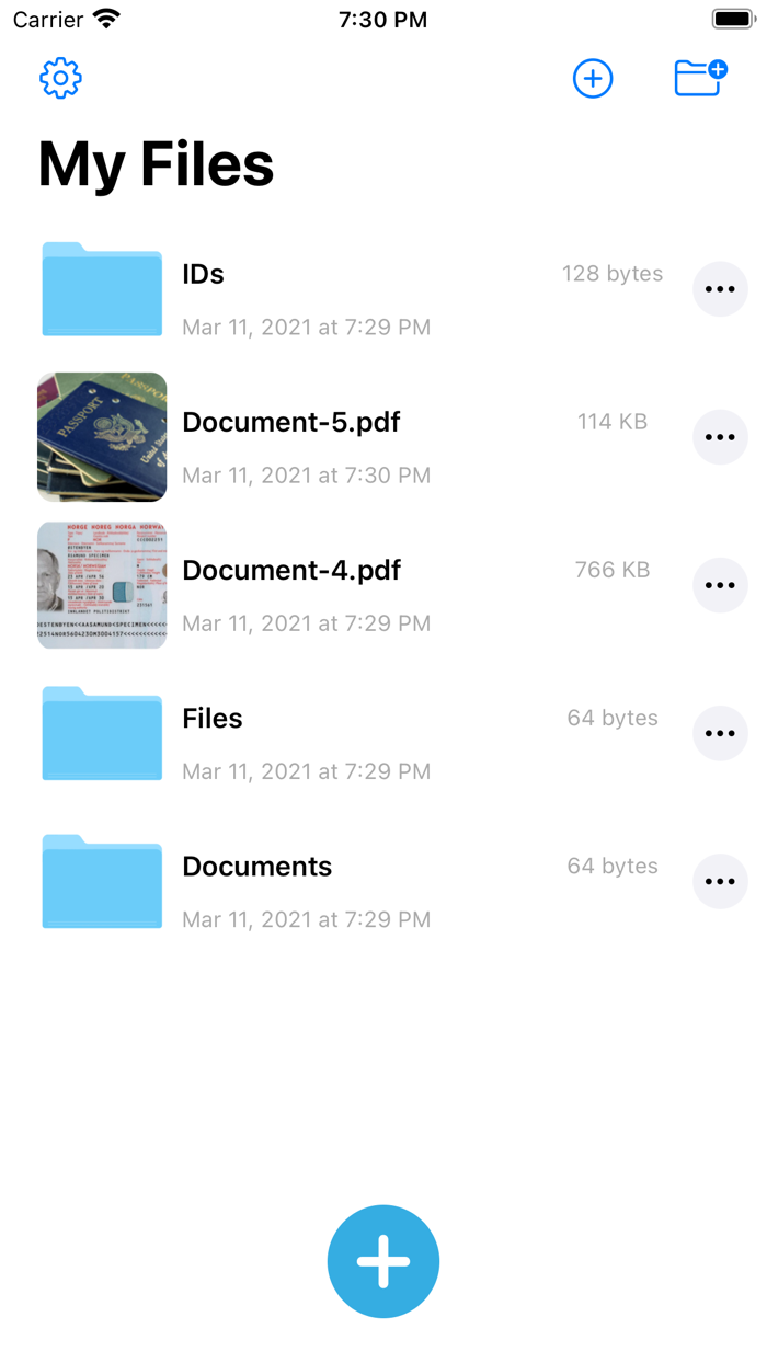 Scanner Pro Scan PDF Document