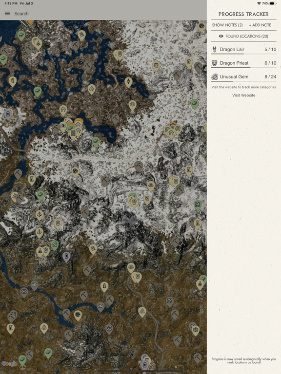 MapGenie: Map for TES:V screenshot 4
