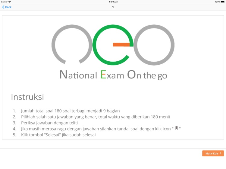 NEO S1 Bidan:Latihan3 for iPad