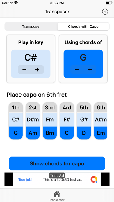 Chord Transpose screenshot 2