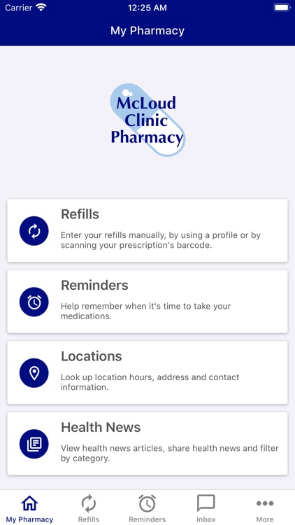 Mcloud Clinic Pharmacies