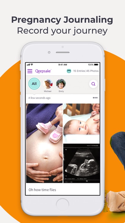 Qeepsake: Family & Baby Book screenshot-5