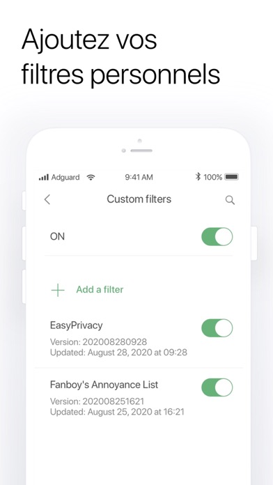AdGuard Pro — adblock avancé AdGuard Pro — adblock avancé
